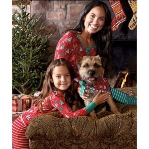 Matilda Jane Christmas Tree Bandana Scarf Dog Cat Pet XS S Red Green